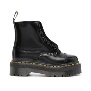 Dr. Marten Platform Sinclair Zip Up Leather Boots